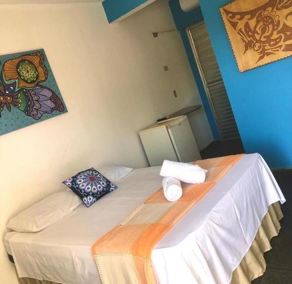 غرفة ديلوكس مزودة بشرفة, Pousada Maori Boiçucanga