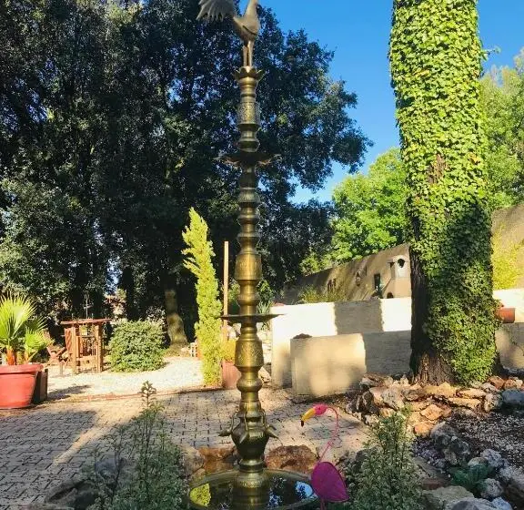 庭の見える１ベッドルームアパートメント, Les Jardins D Holi   Chambres D Hôtes