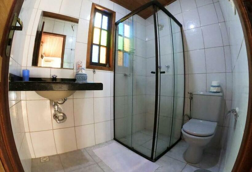 수피리어 트리플룸 바다 전망, Bem Natural Pousada & Camping