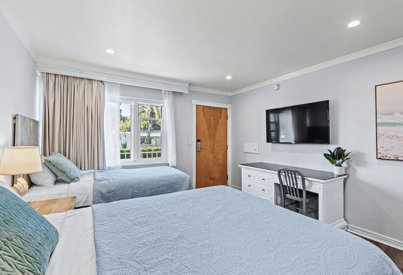 Номер Стандарт 2 Двуспальные Кровати, Ocean Lodge Santa Monica Beach