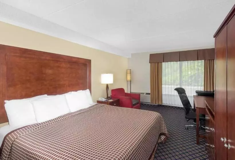 身障者適用キングサイズベッドルーム, Days Inn By Wyndham Geneva/finger Lakes