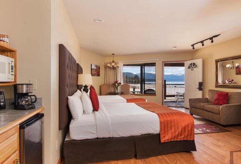 2ダブルベッドのスタンダードルーム, Mourelatos Lakeshore Resort