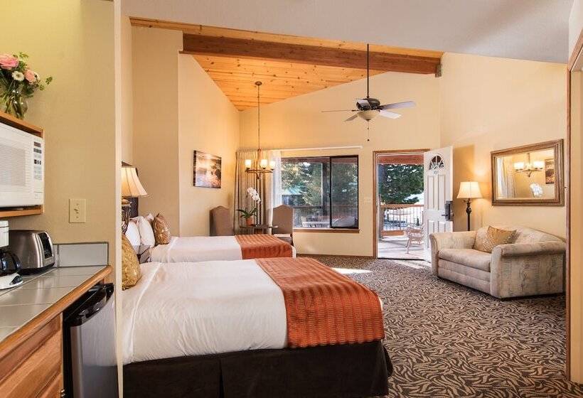 2ダブルベッドのスタンダードルーム, Mourelatos Lakeshore Resort