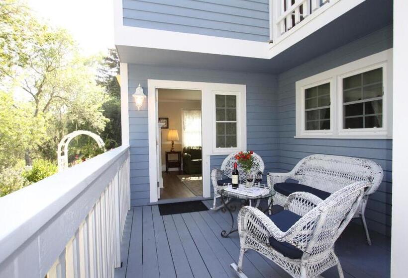 带阳台套房, Olallieberry Inn Bed And Breakfast