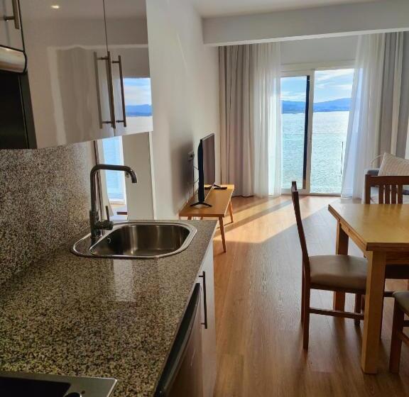 海の見える１ベッドルームアパートメント, Apartamentos La Toja
