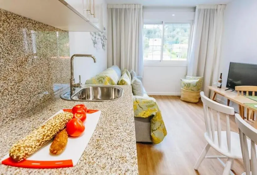2ベッドルームアパートメント, Apartamentos La Toja