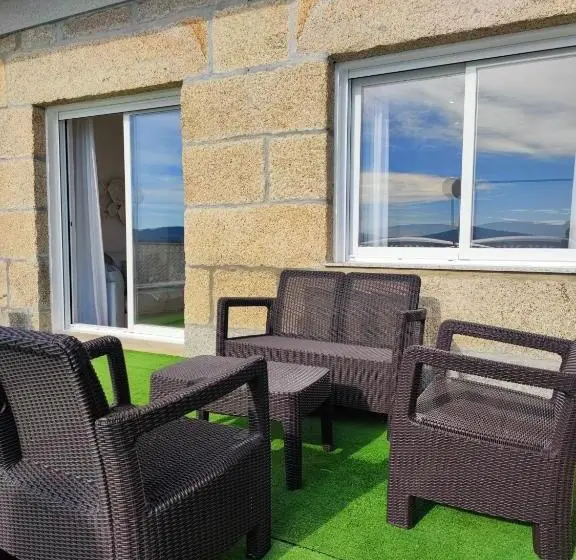 テラス付き1ベッドルームアパートメント, Apartamentos La Toja