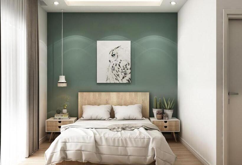 اتاق استاندارد با بالکن و چشمانداز دریا, The Villa Hieu Hy