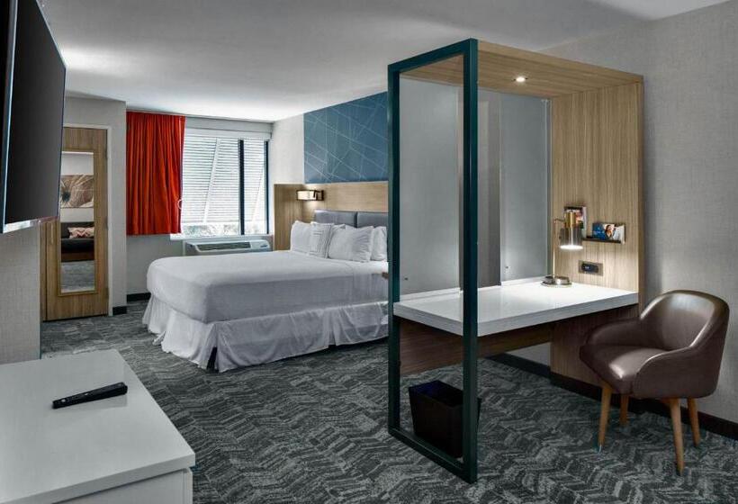 מיטת קינג בסוויטה, Springhill Suites Hilton Head Island