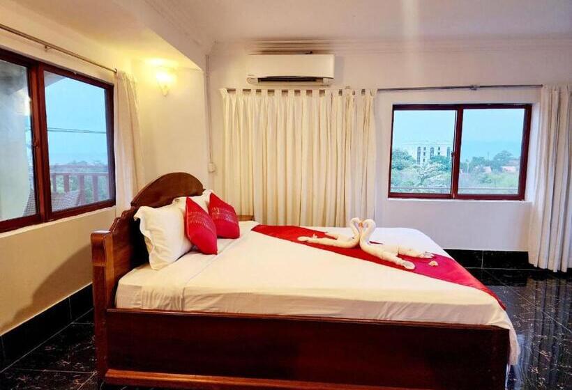 اتاق استاندارد با تخت بزرگ, Kep Villa Hill Guest House 1