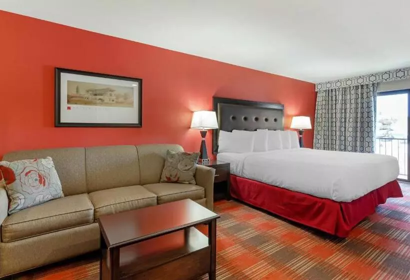 استودیو استاندارد با چشم‌انداز استخر, Polynesian Hotel & Suites Wisconsin Dells/lake Delton
