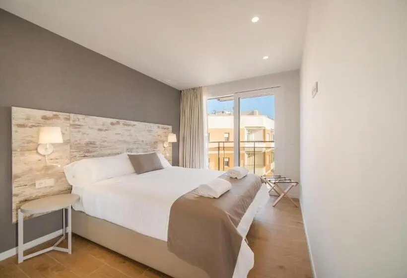 庭の見える１ベッドルームアパートメント, Ahoy Apartments