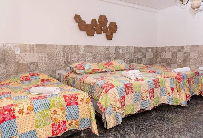 4인용 스탠다드 룸, Pousada Tesouro De Minas  Centro Historico