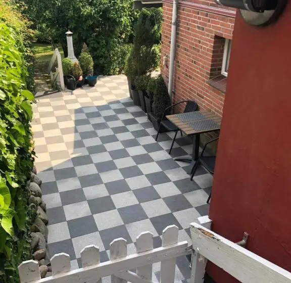 浴室共有ファミリールーム, Guesthouse Trabjerg