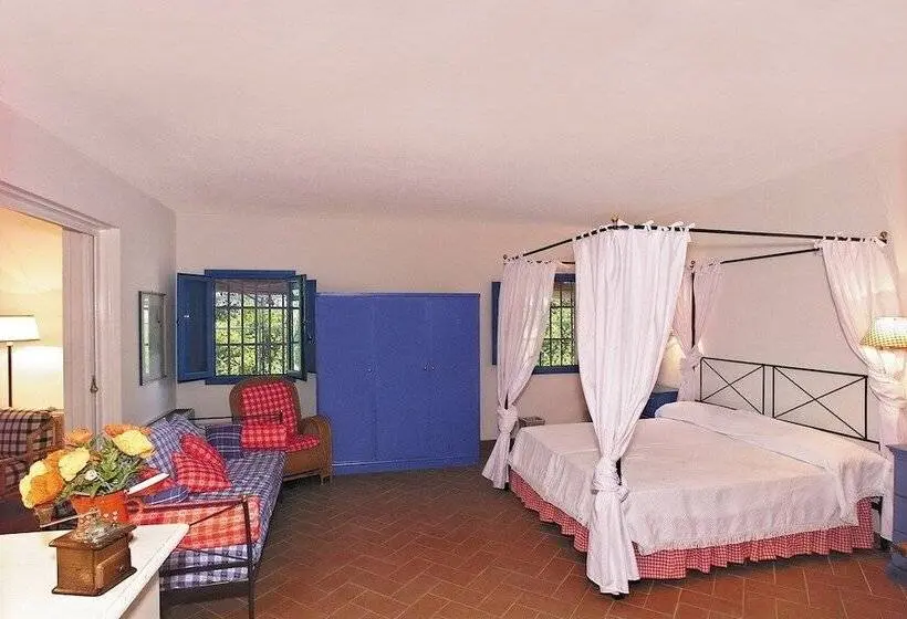 Huoneisto 1 Makuuhuone Allasnäkymä, Agriturismo Le Due Querce