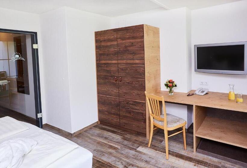 标准间带阳台, Wohlfühlhotel Frohsinn