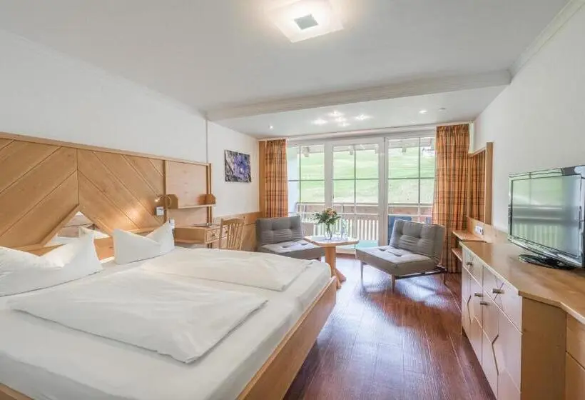 バルコニー付きデラックスルーム, Wohlfühlhotel Frohsinn