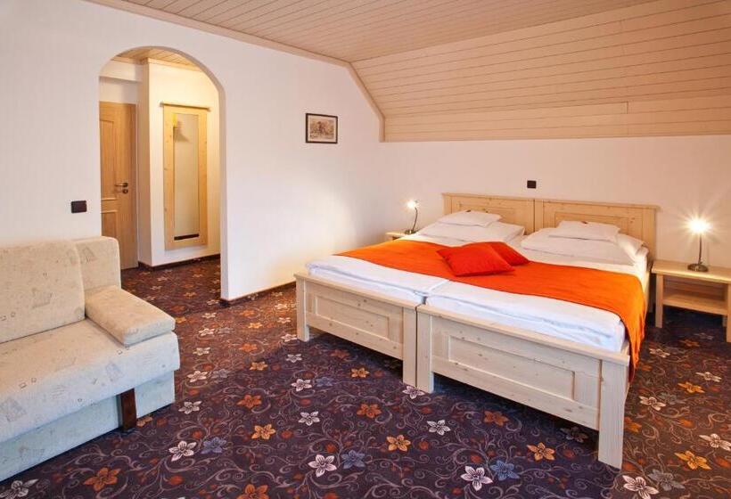 اتاق استاندارد با بالکن, Alp Pension