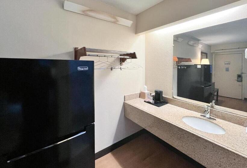 Quarto Estandar Cama King, Studio 6 Suites Shreveport, La Industrial Loop