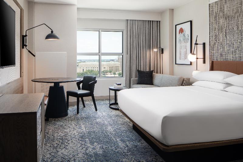 Habitació Club Llit King, Sheraton Fort Worth Downtown