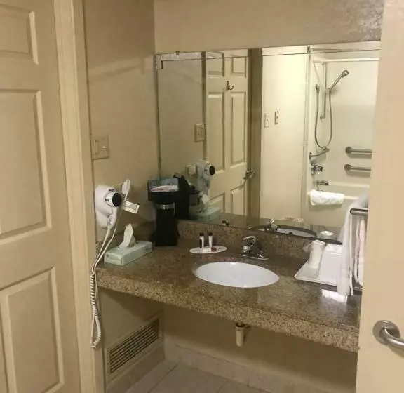 اتاق استاندارد با تخت بزرگ برای معلولان, Super 8 By Wyndham Monroe