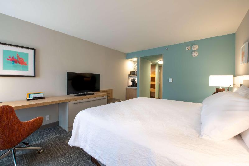 带大床的标准间, Hilton Garden Inn Asheville South