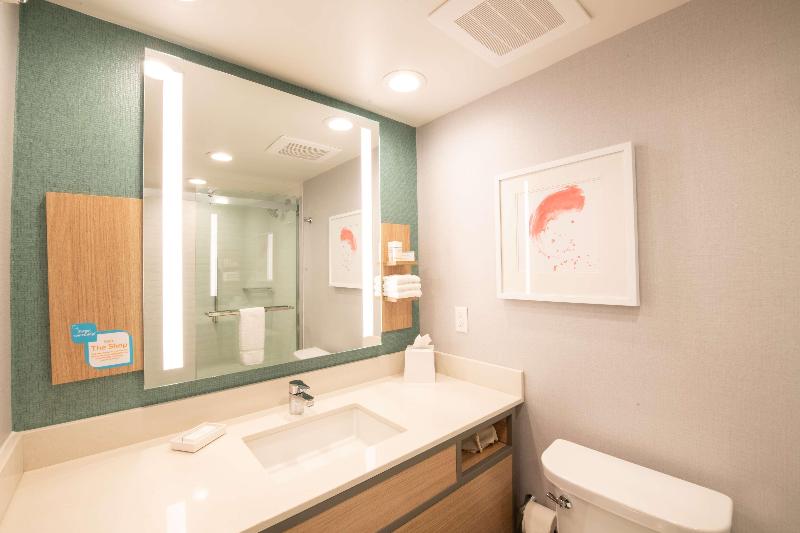 带大床的标准间, Hilton Garden Inn Asheville South