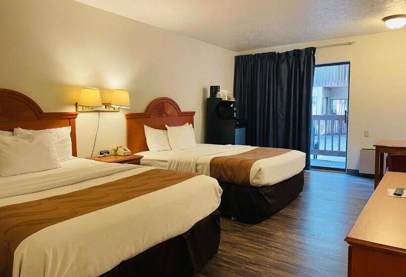 חדר סטנדרט מותאם לאדם עם מוגבלויות, America S Best Value Inn Sandpoint