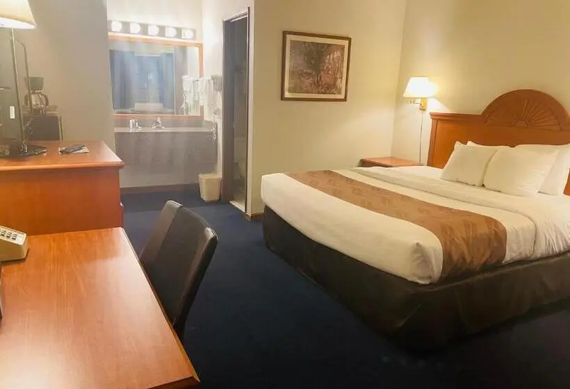 キングサイズベッドのスタンダードルーム, America S Best Value Inn Sandpoint