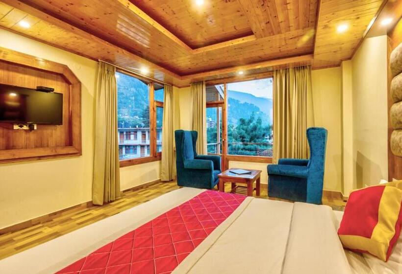 バルコニー付きデラックスルーム, Montana Blues Resort By Snow City