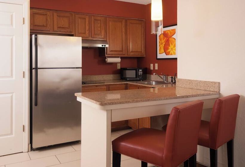 침실 2개 스위트, Residence Inn Orlando Convention Center