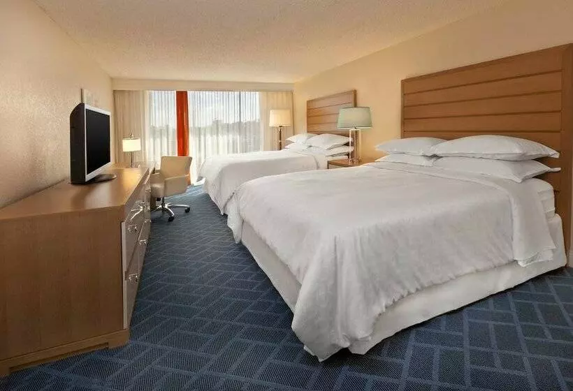 ２ダブルベッドのスタンダードルーム, Sheraton Orlando Lake Buena Vista Resort