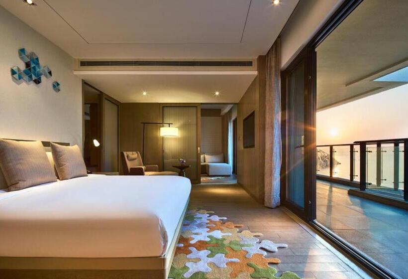 디럭스 스위트 바다 전망, Crowne Plaza Ningbo Xiangshan Sea View, An Ihg