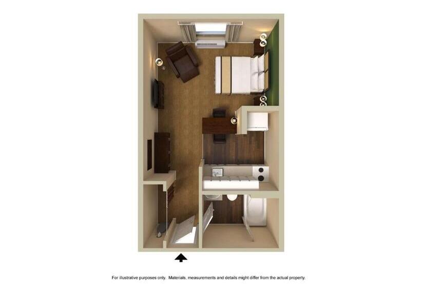 Студия Стандарт, Extended Stay America Select Suites   Atlanta   Vinings