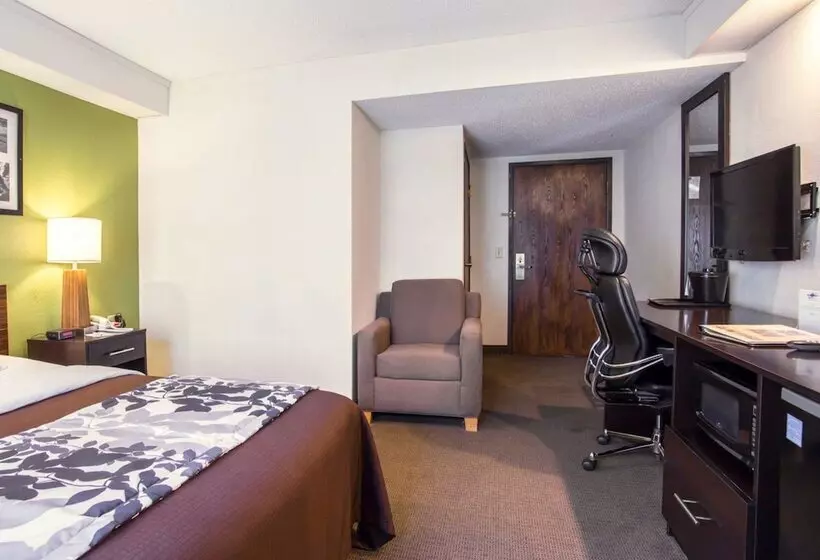 اتاق استاندارد با 2 تخت دوبل, Sleep Inn Nashville North   Downtown Area