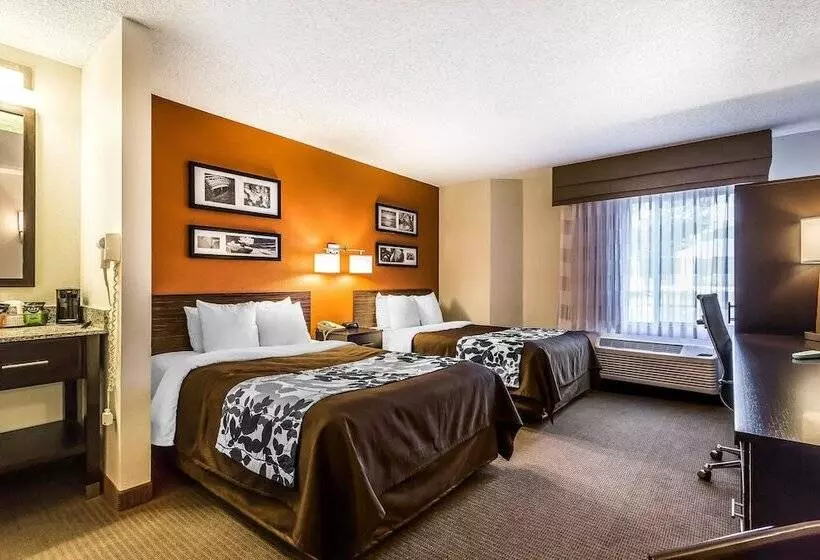 ２ダブルベッドのスタンダードルーム, Sleep Inn Springfield South I60 Near Medical District