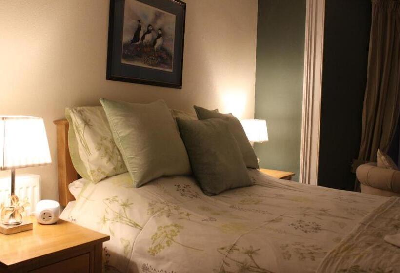 海景豪华三人间, Pendyffryn Manor Bed & Breakfast