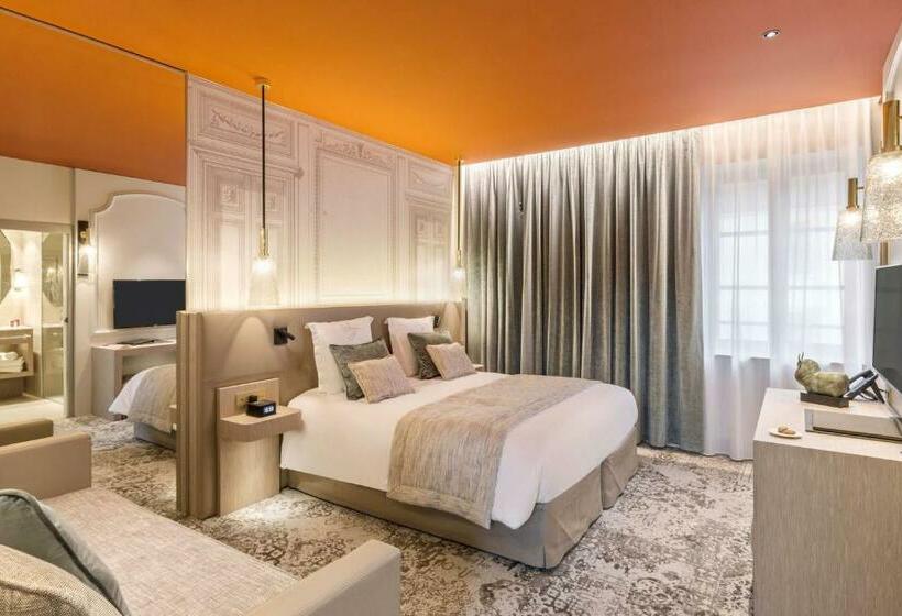 패밀리 룸, Hôtel & Spa Les Sept Fontaines Best Western Premier