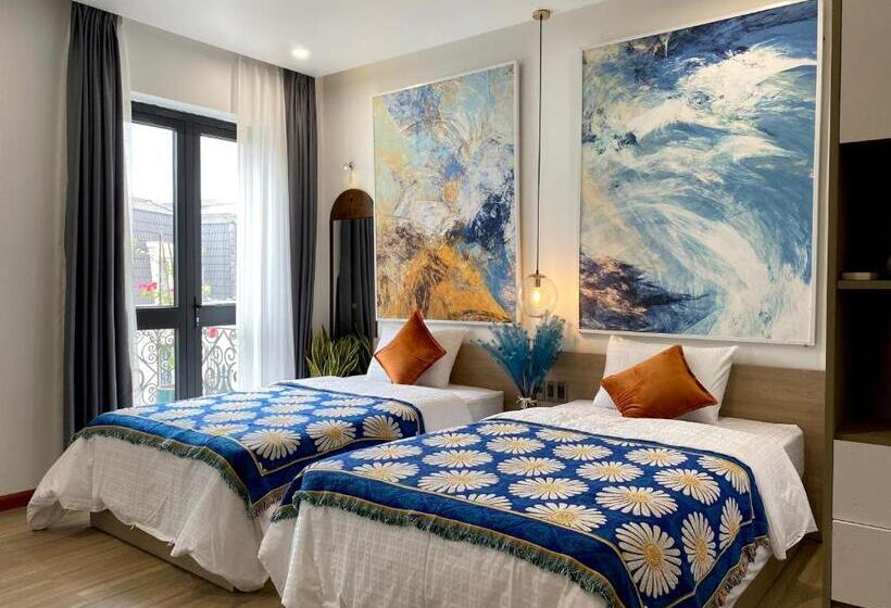 اتاق استاندارد با بالکن, Hue Crown Boutique Best