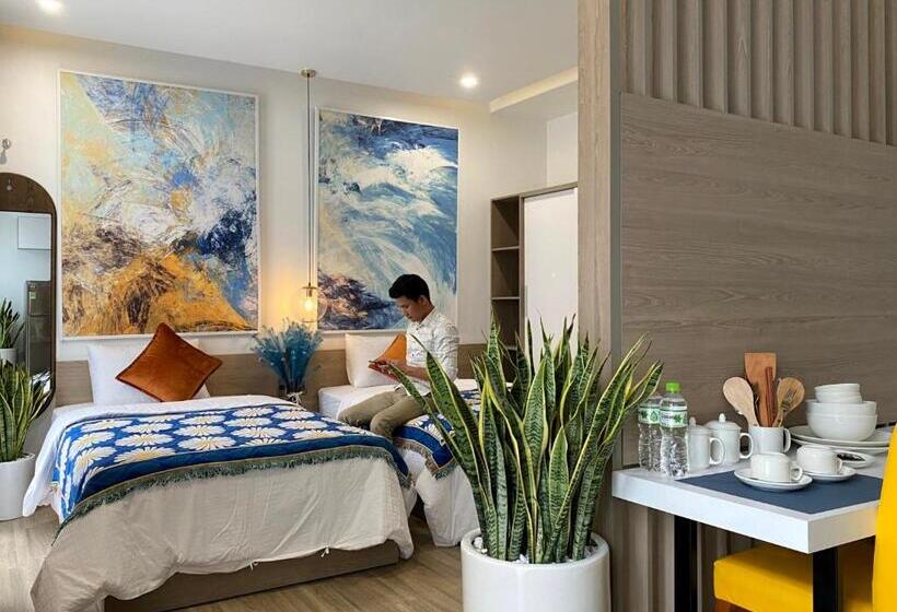 اتاق استاندارد با بالکن, Hue Crown Boutique Best