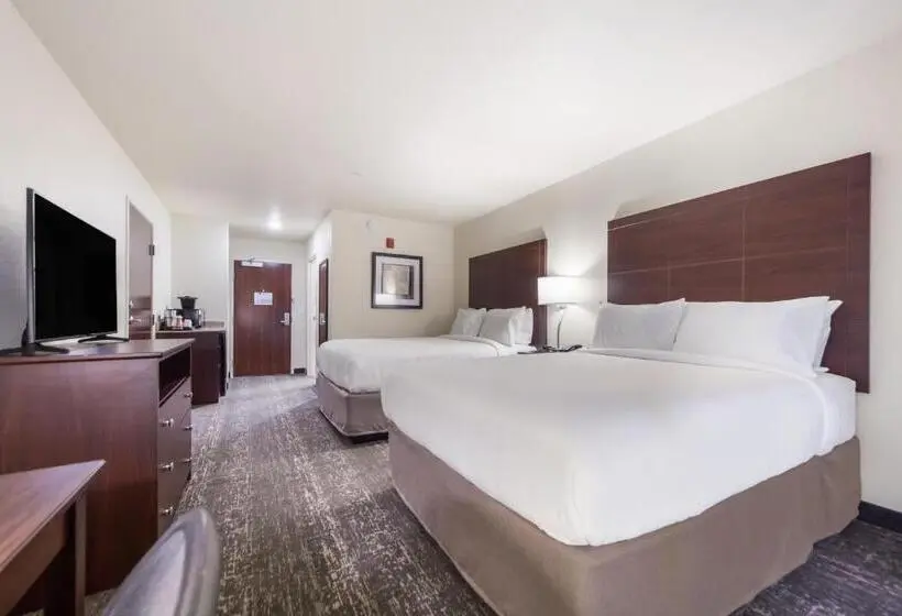 キングサイズベッドのデラックスルーム, Cobblestone Inn & Suites  Holdrege