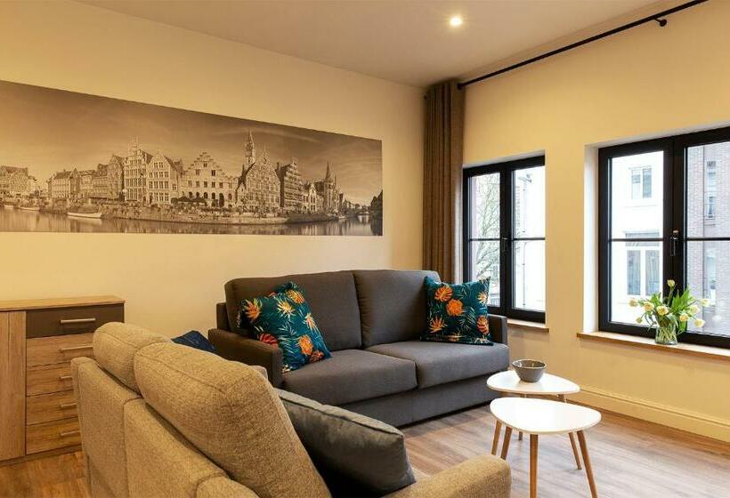 Апартаменты 1 Спальня, B&b Steendam 66