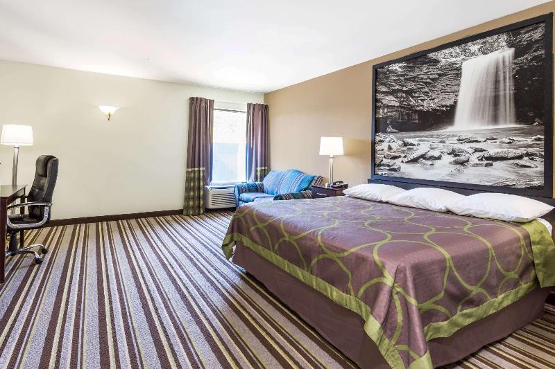 스탠다드 룸 킹사이즈 침대, Super 8 By Wyndham Hull Street Midlothian Richmond Area