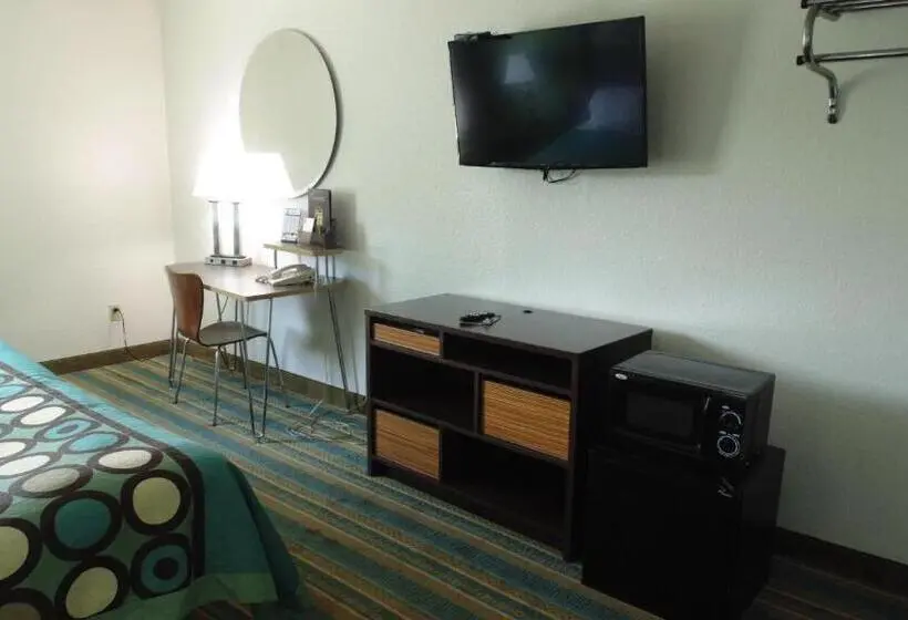 キングサイズベッドのスタンダードルーム, Super 8 By Wyndham Sapulpa/tulsa Area