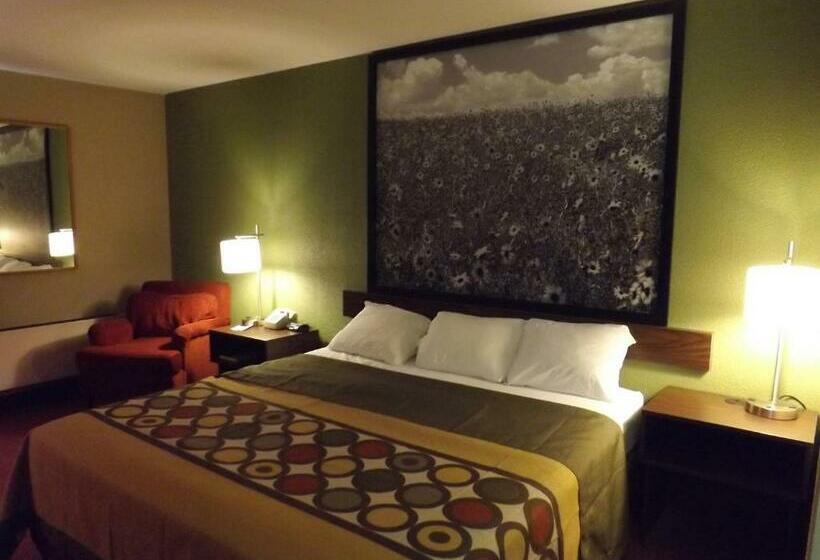 带大床的标准间, Super 8 By Wyndham Sterling Co