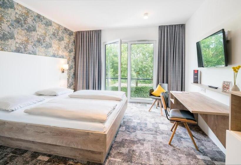 シングルデラックスルーム, Stadthotel Lohne, Self Check In, Mit Bäckerei Und Cafe