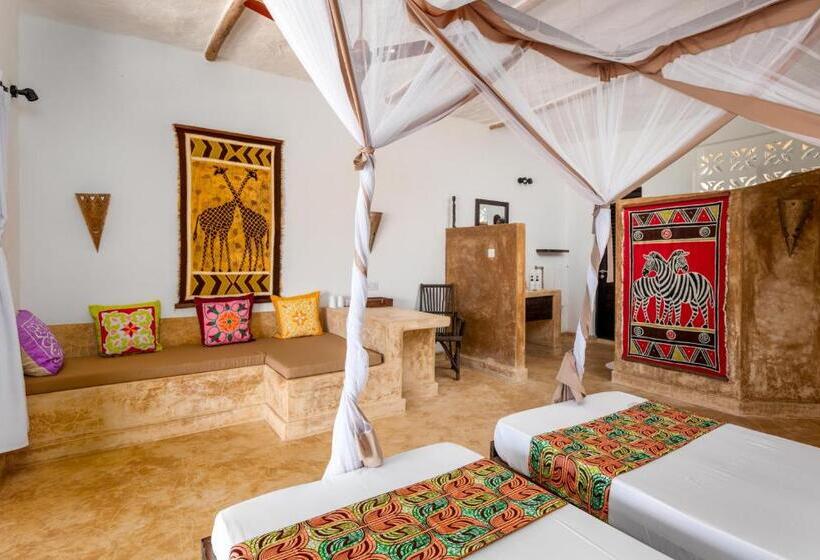 套房侧面可观海景, Sunshine Bay Hotel Zanzibar