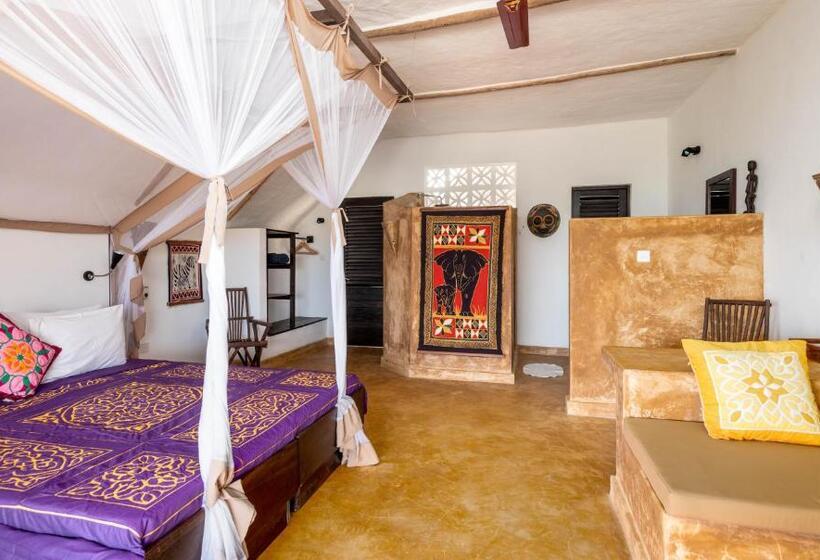 套房侧面可观海景, Sunshine Bay Hotel Zanzibar