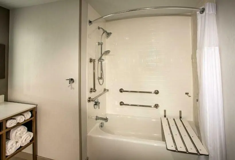身障者適用キングサイズベッドルーム, Hilton Garden Inn Redmond Seattle