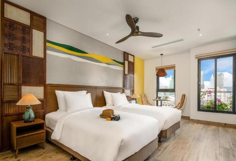 اتاق استاندارد با چشمانداز, Seahorse Tropical Da Nang Hotel By Haviland
